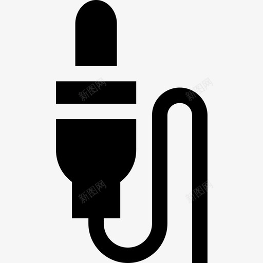 插孔接口充满音乐图标svg_新图网 https://ixintu.com 充满音乐 插孔接口