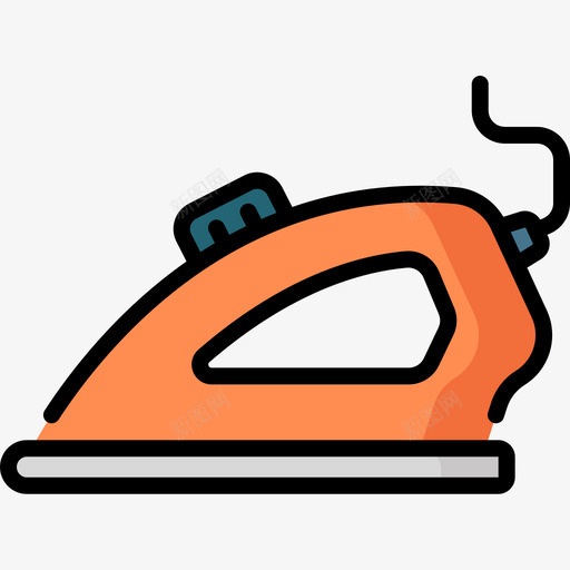 铁器手工艺品7线性颜色图标svg_新图网 https://ixintu.com 手工艺品 线性 铁器 颜色