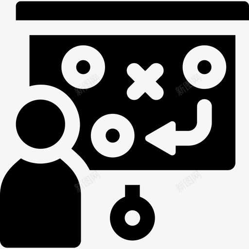 策略策略38已填充图标svg_新图网 https://ixintu.com 填充 策略