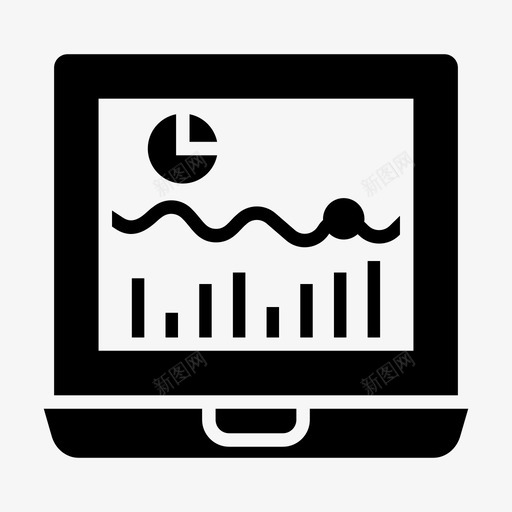 在线分析数据分析数据统计图标svg_新图网 https://ixintu.com ui ux web 分析 图标 图表 在线 字形 数据分析 数据统计 界面