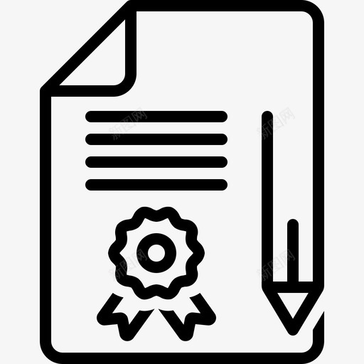 法律文件协议契约图标svg_新图网 https://ixintu.com 协议 契约 法律文件 诉状