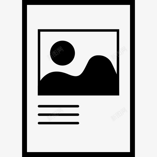 文档布局内容图标svg_新图网 https://ixintu.com 内容 文档布局 照片 设计
