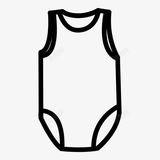 游泳衣沙滩夏天图标svg_新图网 https://ixintu.com 夏天 沙滩 游泳 游泳衣