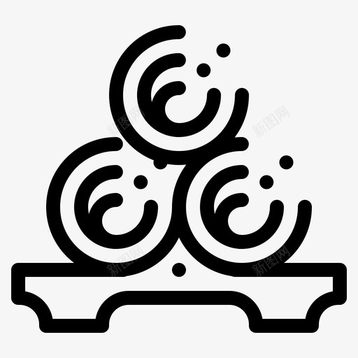 按摩放松水疗图标svg_新图网 https://ixintu.com 按摩 放松 毛巾 水疗