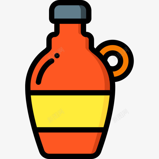 水壶容器5线性颜色图标svg_新图网 https://ixintu.com 容器 水壶 线性 颜色