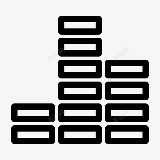 音乐均衡器多媒体图标svg_新图网 https://ixintu.com 可视化 国际 均衡器 多媒体 工具 播放器 爵士 音乐
