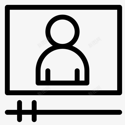 视频电影mp4图标svg_新图网 https://ixintu.com mp4 在线调查 播放器 电影 视频 视频播放器