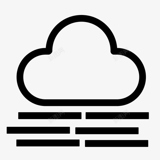 大雾svg_新图网 https://ixintu.com 大雾