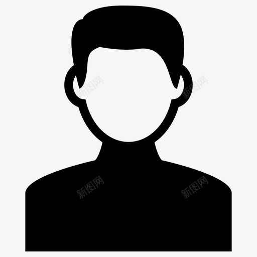 用户帐户人图标svg_新图网 https://ixintu.com 个人资料 头像 帐户 用户