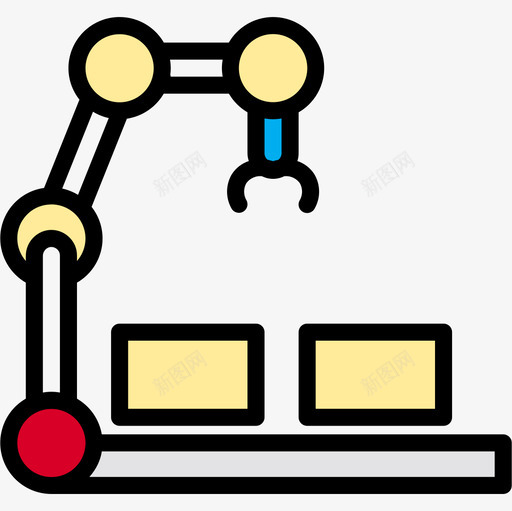 机器人手臂android3线性颜色图标svg_新图网 https://ixintu.com android 手臂 机器人 线性 颜色