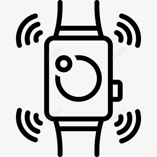 智能手表配件电子图标svg_新图网 https://ixintu.com 可穿 手表 技术 智能 电子 穿戴 配件