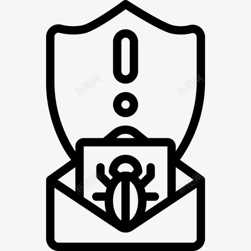 电子邮件网络安全13直拨图标svg_新图网 https://ixintu.com 电子邮件 直拨 网络安全