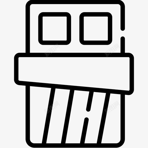 巧克力糖果店直系巧克力图标svg_新图网 https://ixintu.com 巧克力 直系巧克力 糖果店