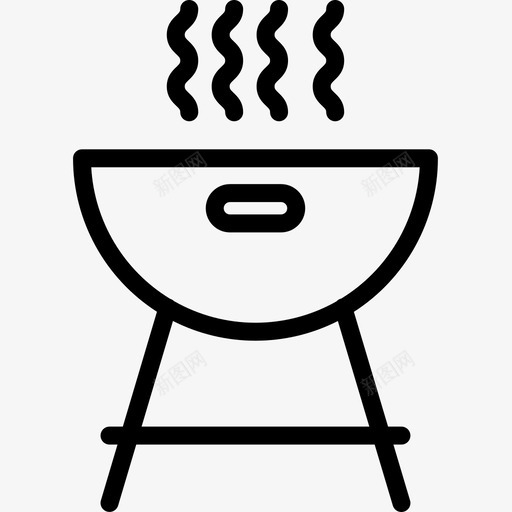 烧烤新年40岁直系图标svg_新图网 https://ixintu.com 新年40岁 烧烤 直系
