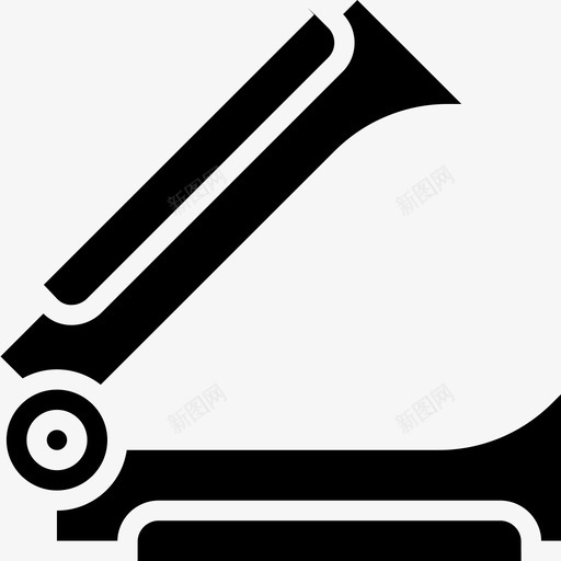 订书机拆卸器文具57填充图标svg_新图网 https://ixintu.com 填充 文具57 订书机拆卸器