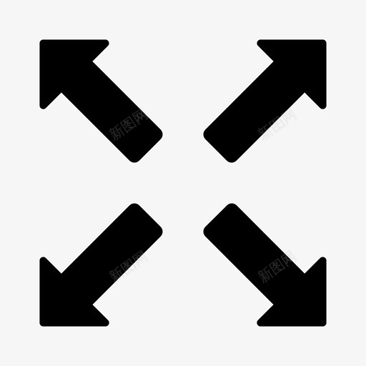 展开全屏和编辑图标svg_新图网 https://ixintu.com 全屏 展开 编辑 设计
