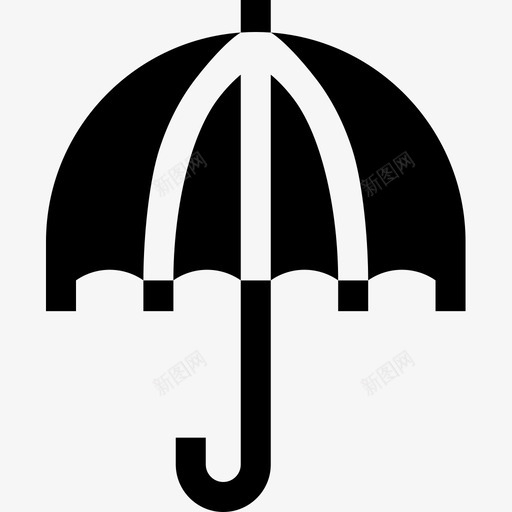 雨伞英格兰14填充图标svg_新图网 https://ixintu.com 填充 英格兰 雨伞