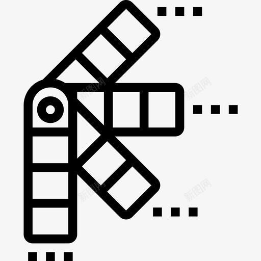 Pantone图形线性图标svg_新图网 https://ixintu.com Pantone 图形 线性