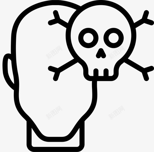 死亡人类思维38直系图标svg_新图网 https://ixintu.com 人类 思维 死亡 直系