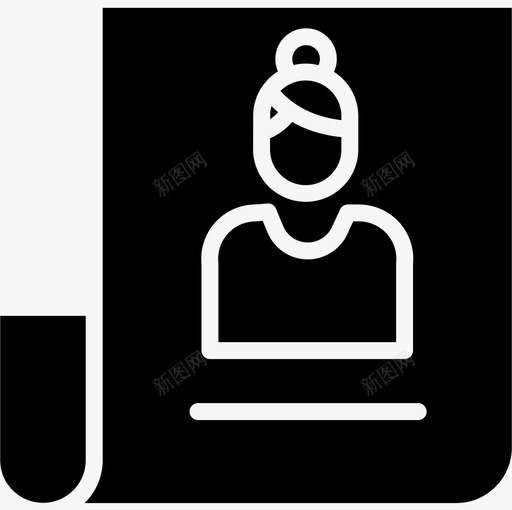 女商人商务和管理5级扎实图标svg_新图网 https://ixintu.com 5级 商人 商务 扎实 管理