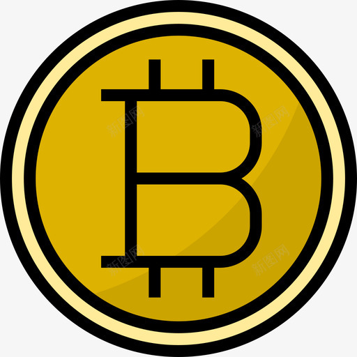 比特币加密货币53线性颜色图标svg_新图网 https://ixintu.com 加密 比特 线性 货币 颜色