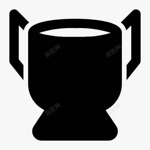 奖杯奖品冠军图标svg_新图网 https://ixintu.com 冠军 奖品 奖杯 成功 足球