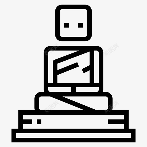 佛陀泰国20岁直系图标svg_新图网 https://ixintu.com 佛陀 泰国20岁 直系