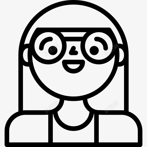 女人阿凡达40岁扁平图标svg_新图网 https://ixintu.com 40岁 女人 扁平 阿凡