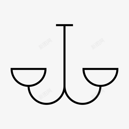灯具装饰家具灯图标svg_新图网 https://ixintu.com 亮光 室内 家具 灯具 装饰