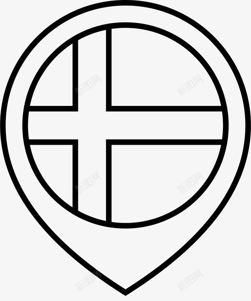 芬兰国旗国家世界图标svg_新图网 https://ixintu.com 世界 国家 国旗 芬兰