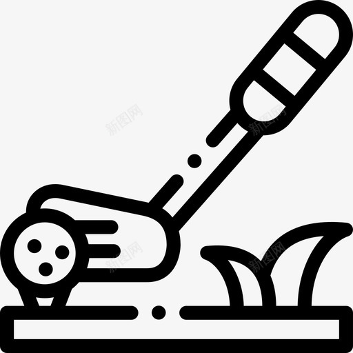 高尔夫运动型80直线型图标svg_新图网 https://ixintu.com 直线 线型 运动型 高尔夫