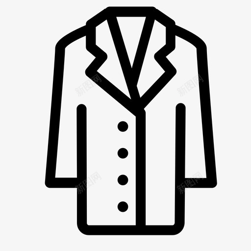 4男-长风衣svg_新图网 https://ixintu.com 4男-长风衣