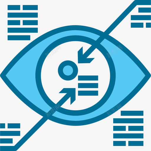 视觉图表9蓝色图标svg_新图网 https://ixintu.com 图表 蓝色 视觉
