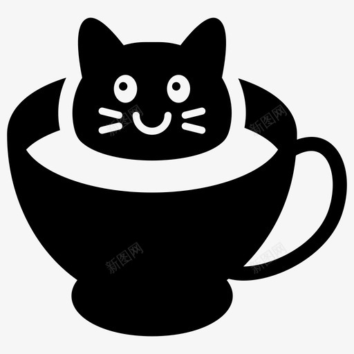 茶杯表情符号表情符号情感图标svg_新图网 https://ixintu.com 情感 笑脸 茶杯表情符号 表情符号 表情符号符号矢量图标