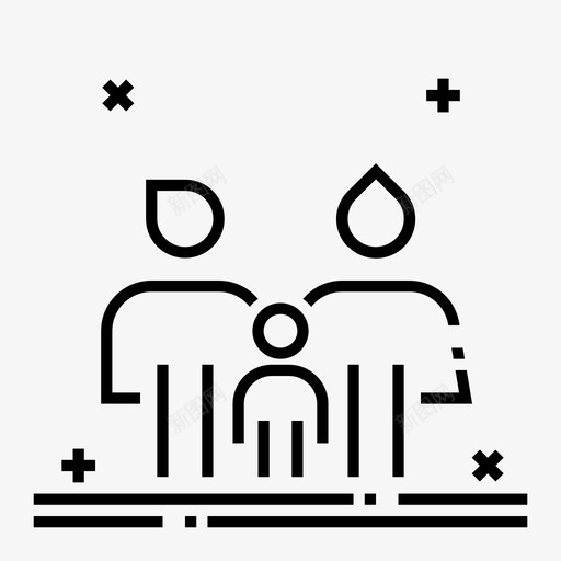 父母父亲监护人图标svg_新图网 https://ixintu.com 学生 教育 母亲 父亲 父母 监护人