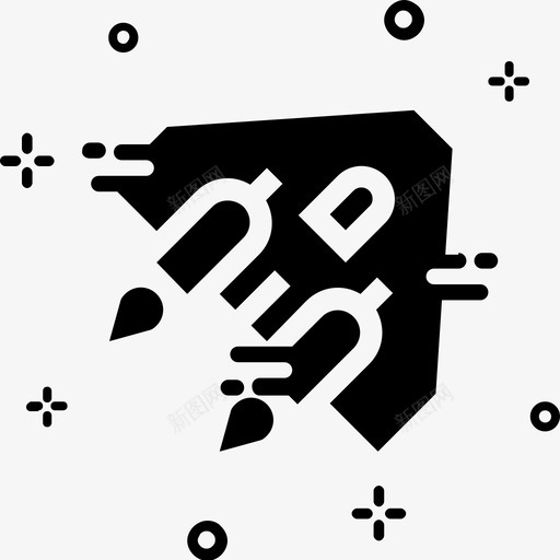 喷气式飞机飞机宇宙飞船图标svg_新图网 https://ixintu.com 喷气式飞机 宇宙飞船 飞机
