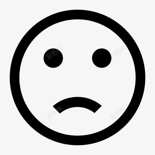 悲伤糟糕情绪化图标svg_新图网 https://ixintu.com 悲伤 情绪化 糟糕