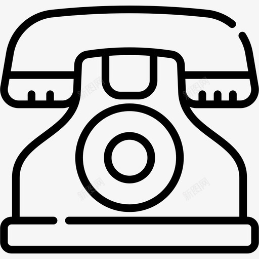 电话25号电话直线电话图标svg_新图网 https://ixintu.com 25号 电话 直线