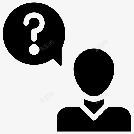 常见问题解答客户服务帮助图标svg_新图网 https://ixintu.com 客户服务 帮助 帮助热线 常见问题解答 支持 黑色星期五字形图标