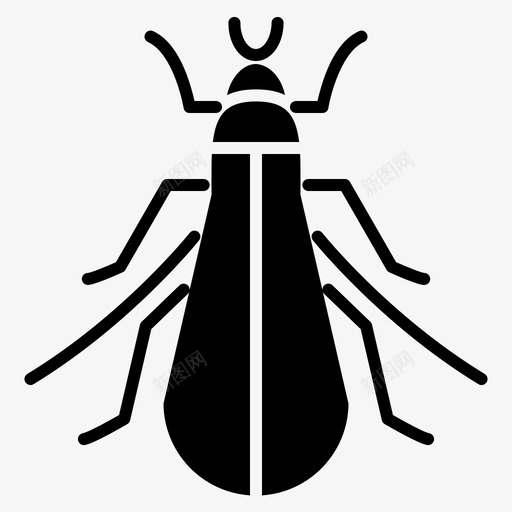蟋蟀虫子昆虫图标svg_新图网 https://ixintu.com 昆虫 虫子 蟋蟀