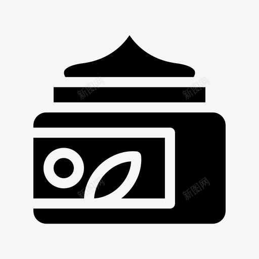 奶油绿色乳液图标svg_新图网 https://ixintu.com 乳液 奶油 放松 水疗 浴缸 绿色