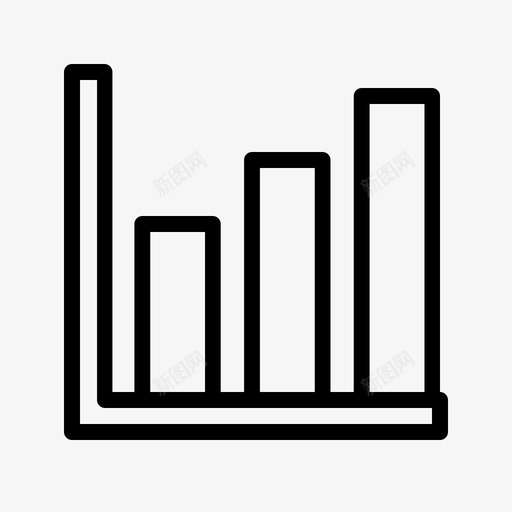 图表条形图商业图表图标svg_新图网 https://ixintu.com 商业图表 图表 增长 教育 条形图 统计