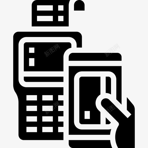 移动支付fintech9填充图标svg_新图网 https://ixintu.com fintech9 填充 移动支付