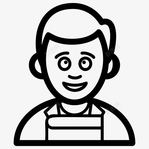 男孩化身角色图标svg_新图网 https://ixintu.com 化身 向量 图标 男人 男孩 男性 符号 表情 角色