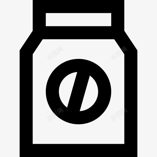 咖啡袋咖啡和茶3线性图标svg_新图网 https://ixintu.com 咖啡 线性