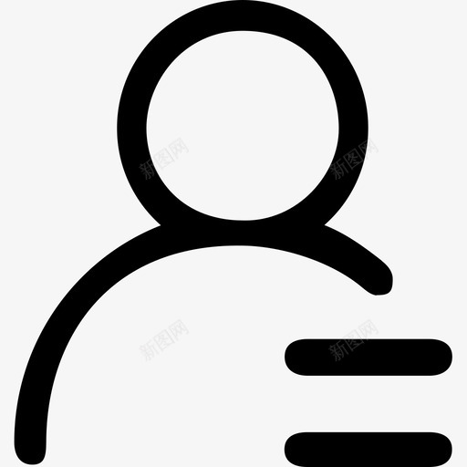账号信息svg_新图网 https://ixintu.com 账号信息