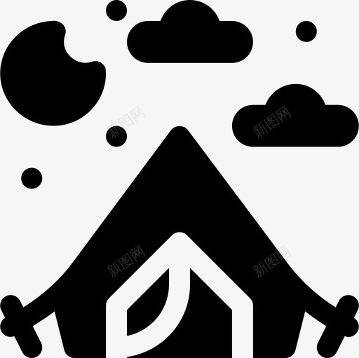 帐篷雷鬼4号装满了图标svg_新图网 https://ixintu.com 4号 帐篷 满了 装满 雷鬼