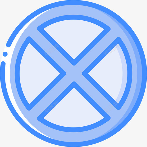禁止停车英国路标4蓝色图标svg_新图网 https://ixintu.com 停车 禁止 英国 蓝色 路标