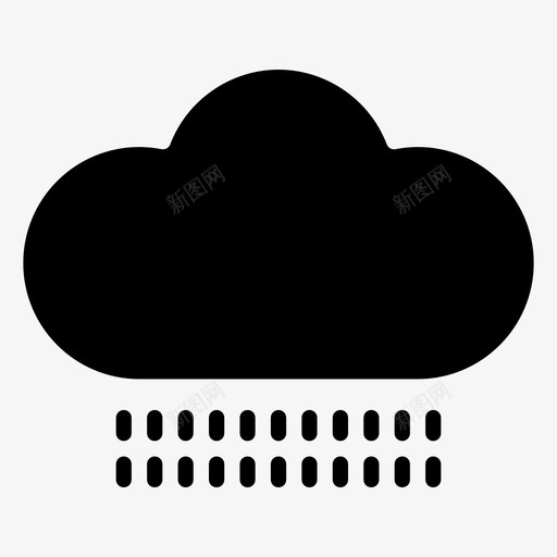 雨季季节潮湿图标svg_新图网 https://ixintu.com 字形 季节 潮湿 用户界面 雨季