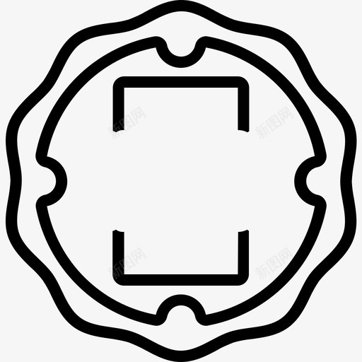 贴纸悬挂标签图标svg_新图网 https://ixintu.com 悬挂 标牌 标签 贴纸